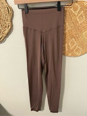 Aerie Women's High-Waist Brown Leggings